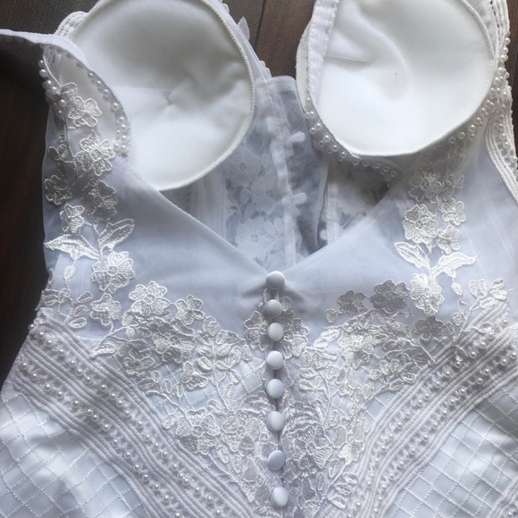 Handmade Mermaid Wedding Dress - Picture 10 of 13